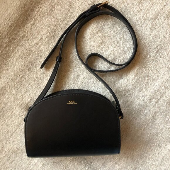A.P.C. Demi-Lune mini bag - Picture 1 of 8